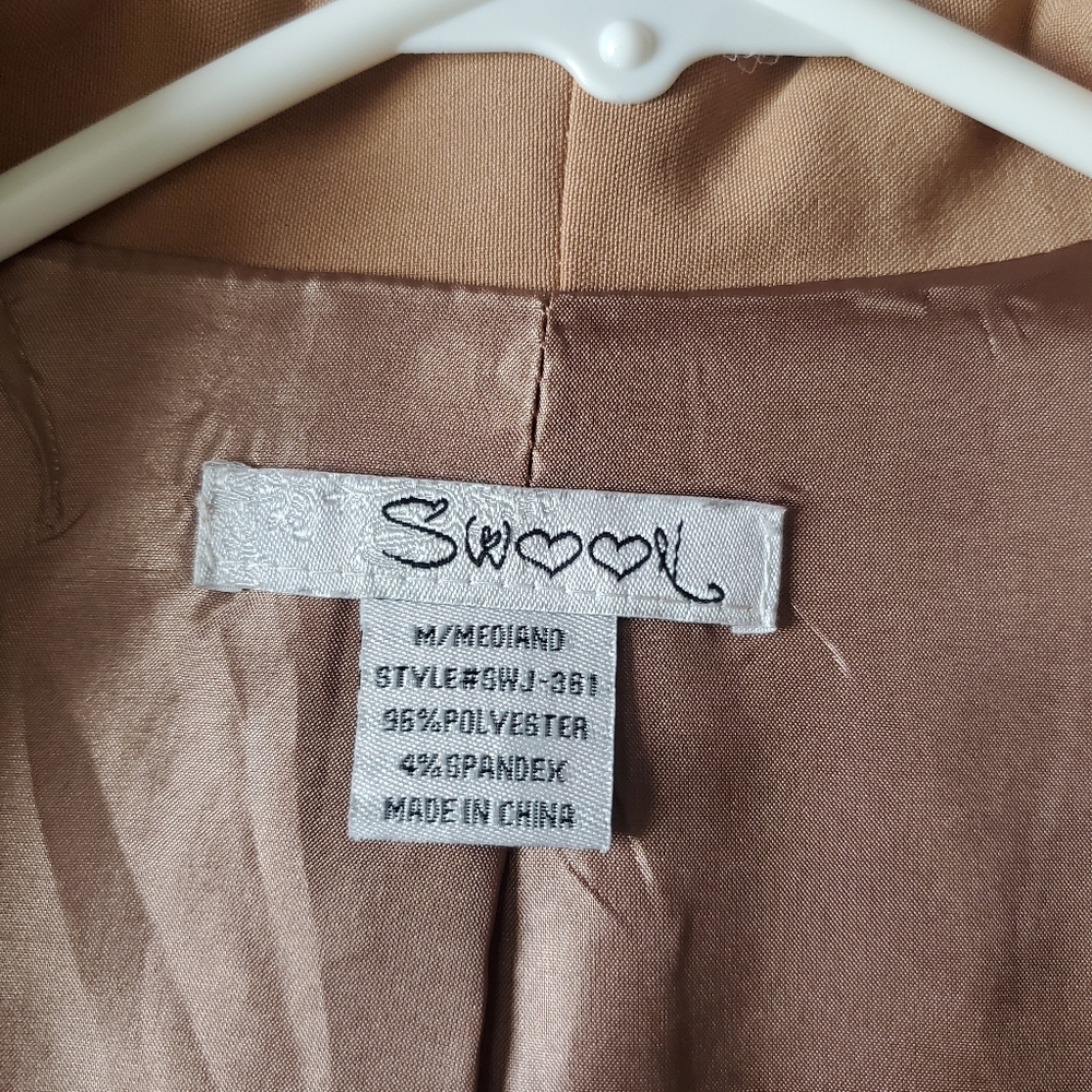 Swool Tan Blazer - Picture 7 of 9